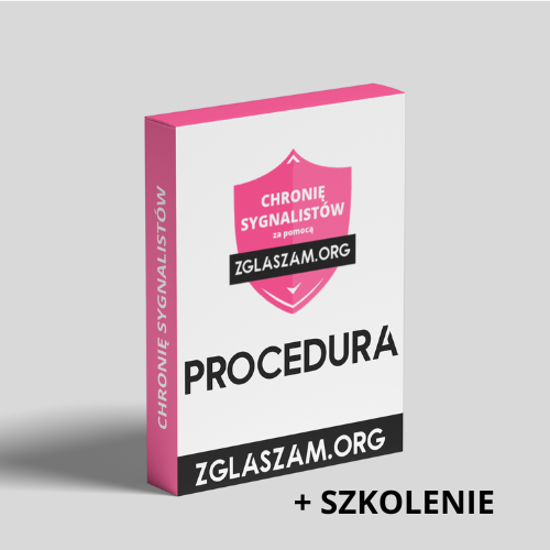 Procedura Ochrony Sygnalistów + Szkolenie Dla Placówki oświatowej Szkoły/Przeddszkola/Żłobka